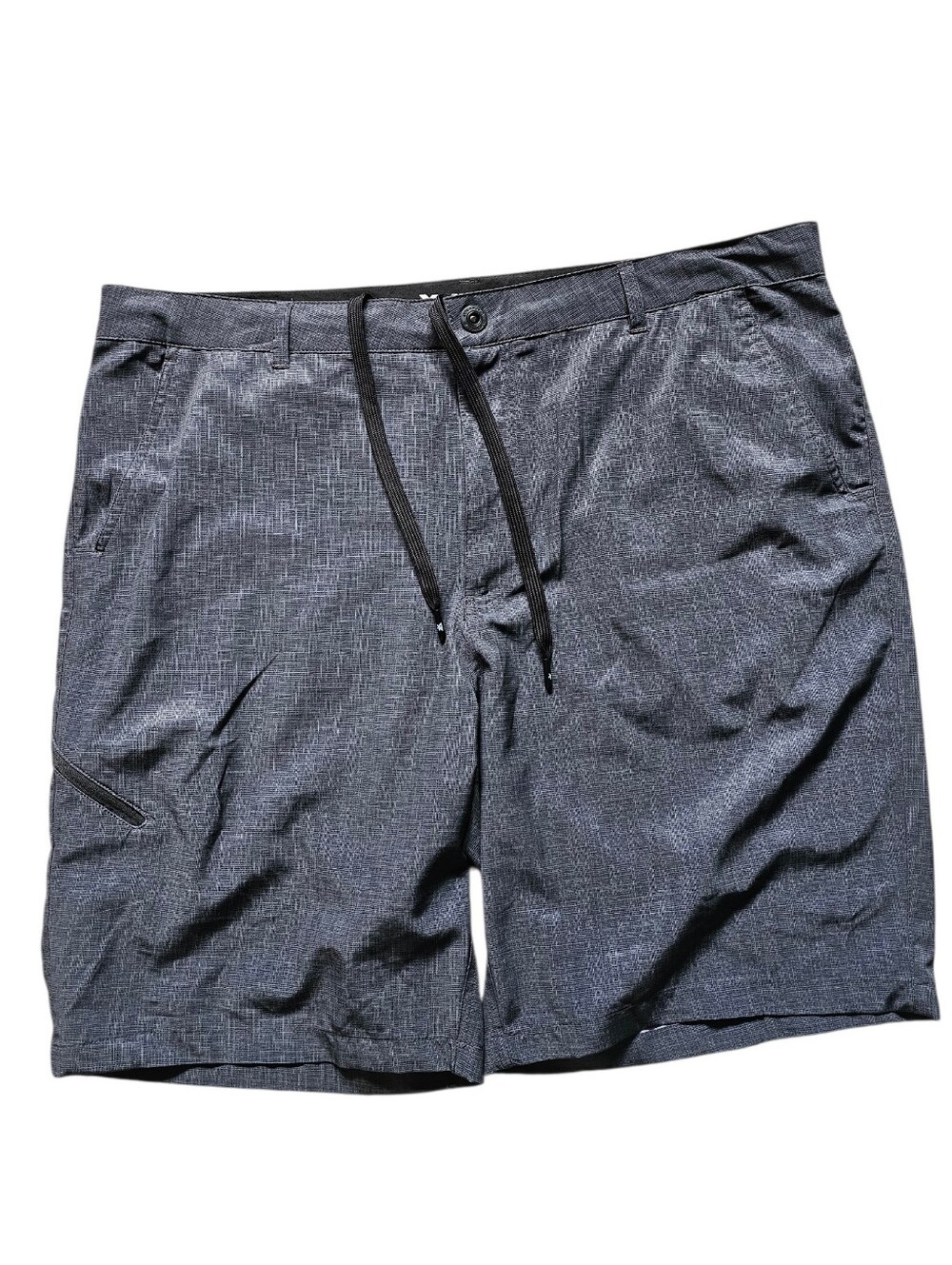 ZeroXposur Men's Charcoal-Pattern Swim Board Shorts